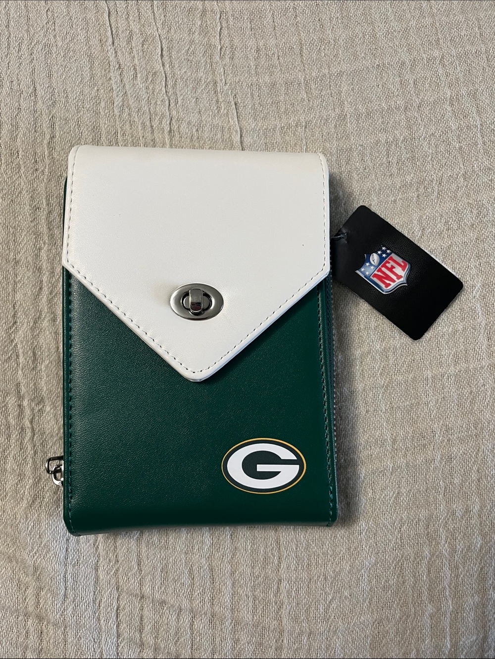 Green Bay Packers Green & White Purse